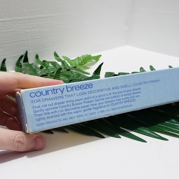 Vintage Avon Country breeze drawer lining paper• - Picture 5 of 9